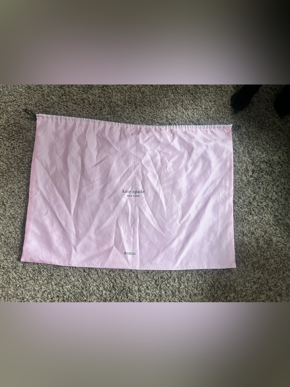 kate spade size large dust bag